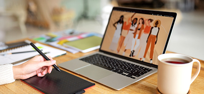 뉴미디어 광고편집디자인 과정 이미지